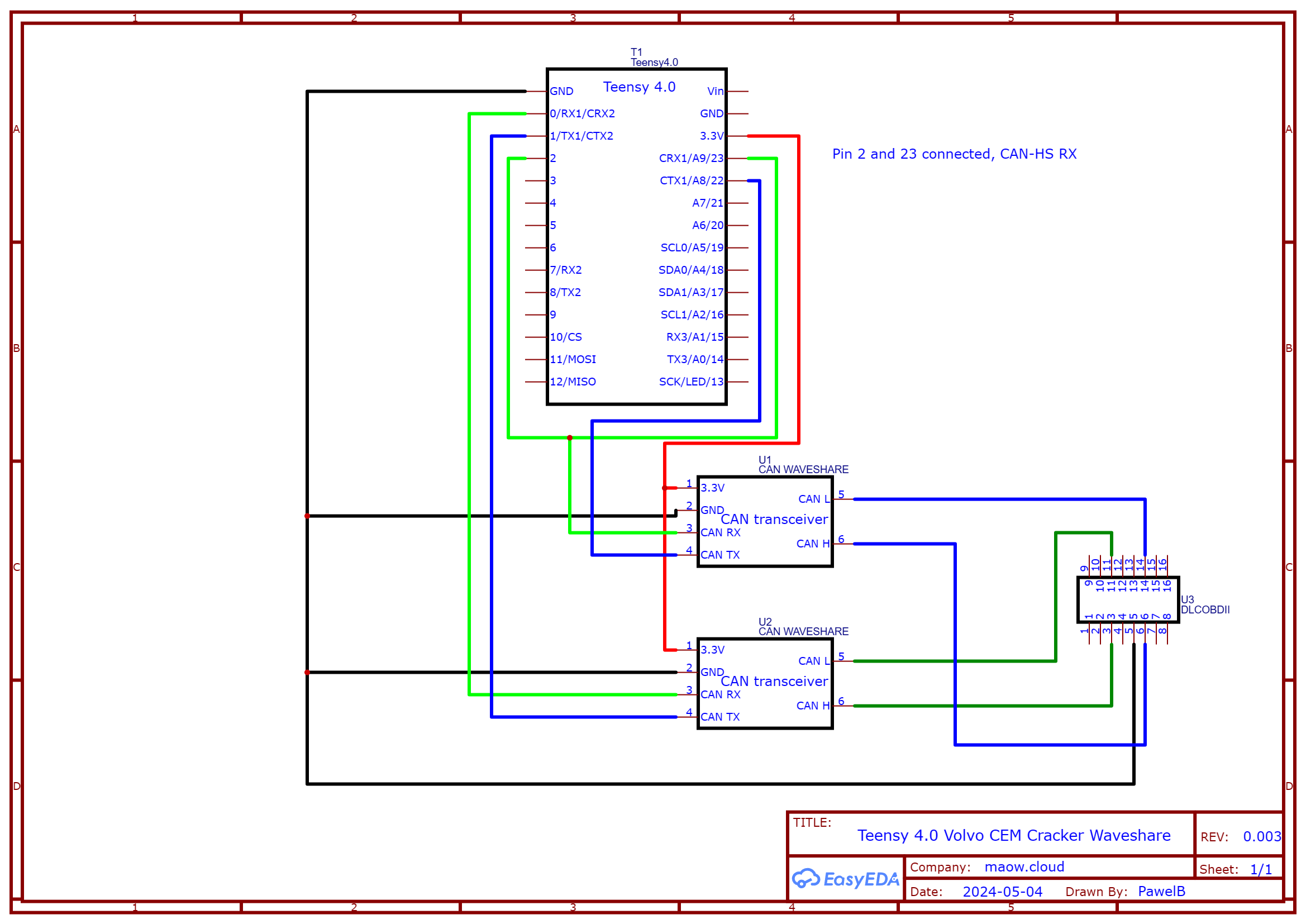 Volvo CEM Cracker diagram